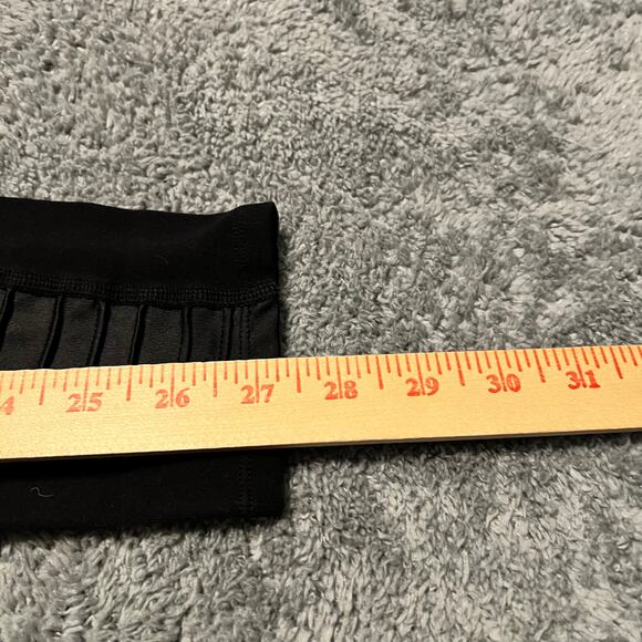 Alo Yoga Leggings Womens Medium Moto Black Athletic Workout Wear Pants - Picture 9 of 9